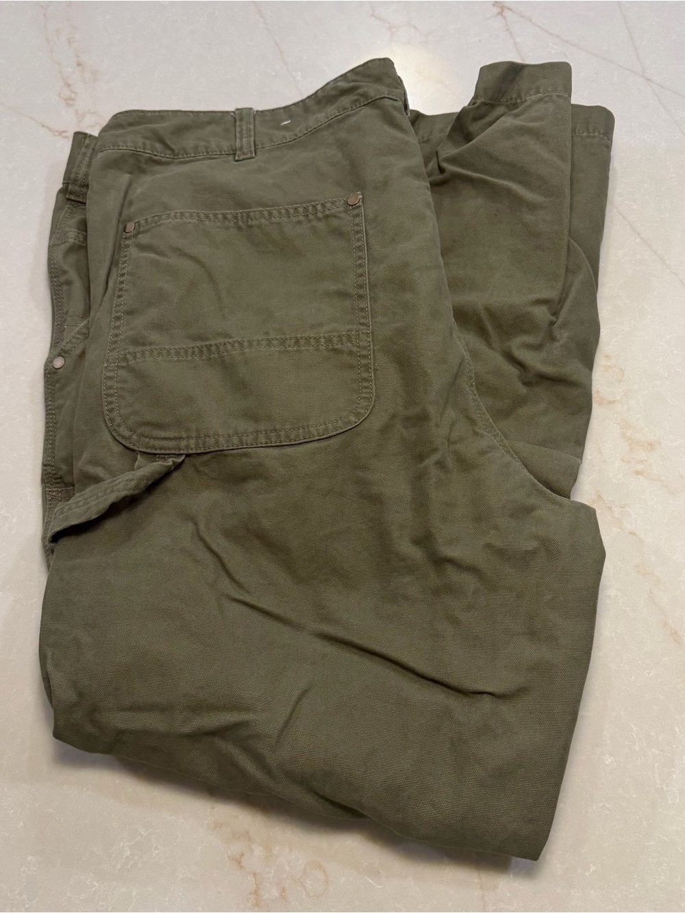 Alpine Design Men’s Carpenter Hiking Straight Leg Pants Green Size 40x30